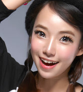 Lenstown 梨芝瞳 Cubic Gray Y33 月拋(1片)